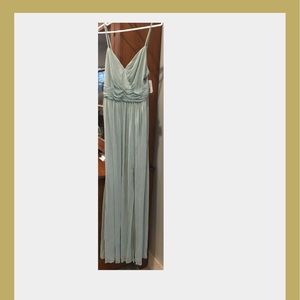 Long Dress Dusty Sage Green